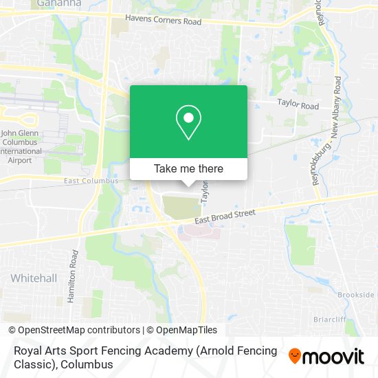 Royal Arts Sport Fencing Academy (Arnold Fencing Classic) map