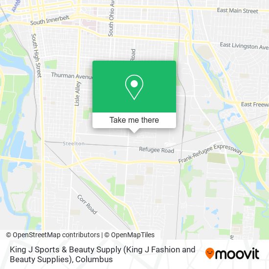 Mapa de King J Sports & Beauty Supply (King J Fashion and Beauty Supplies)