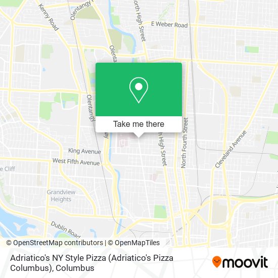 Adriatico's NY Style Pizza (Adriatico's Pizza Columbus) map