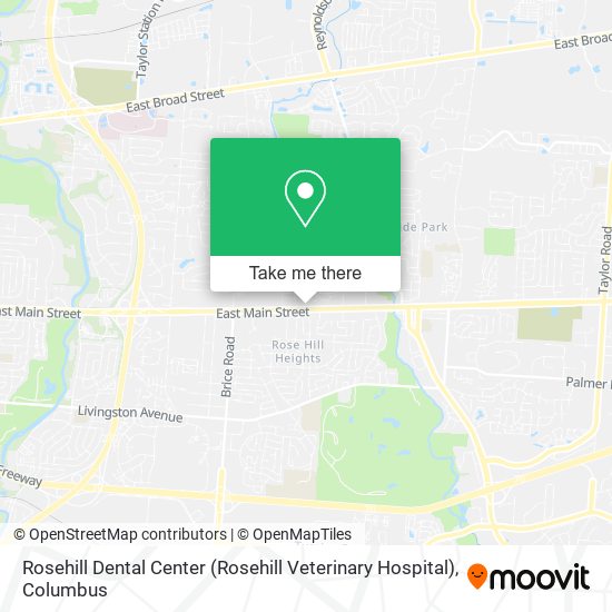 Mapa de Rosehill Dental Center (Rosehill Veterinary Hospital)