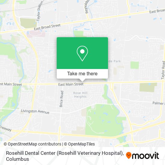 Rosehill Dental Center (Rosehill Veterinary Hospital) map