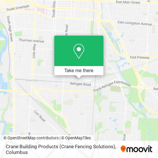 Crane Building Products (Crane Fencing Solutions) map
