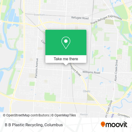 B B Plastic Recycling map