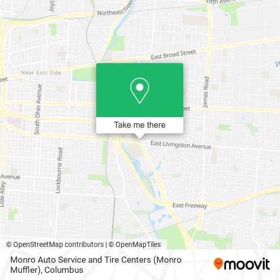 Monro Auto Service and Tire Centers (Monro Muffler) map