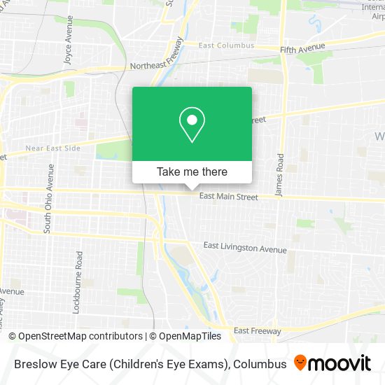 Breslow Eye Care (Children's Eye Exams) map