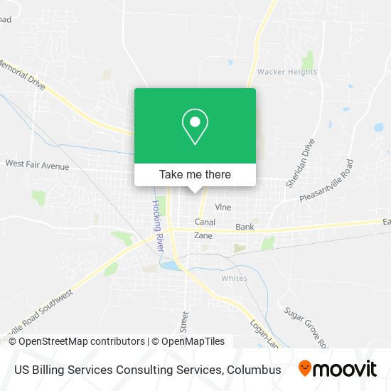 US Billing Services Consulting Services map