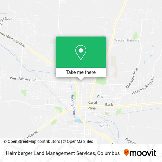 Mapa de Heimberger Land Management Services