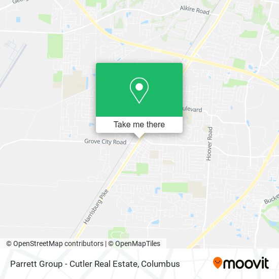 Mapa de Parrett Group - Cutler Real Estate