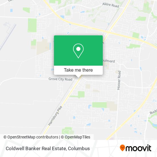 Coldwell Banker Real Estate map