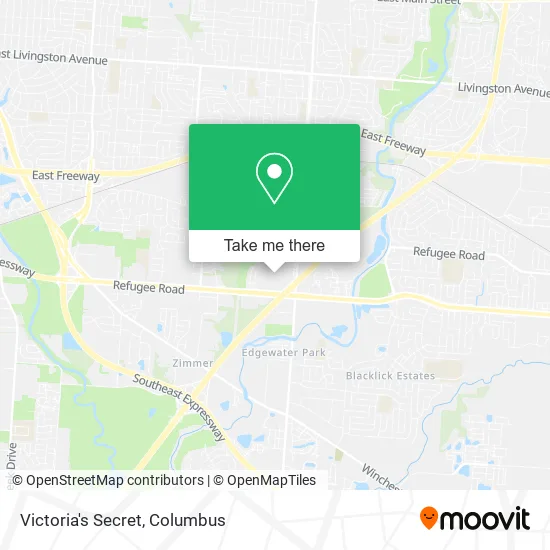 Mapa de Victoria's Secret