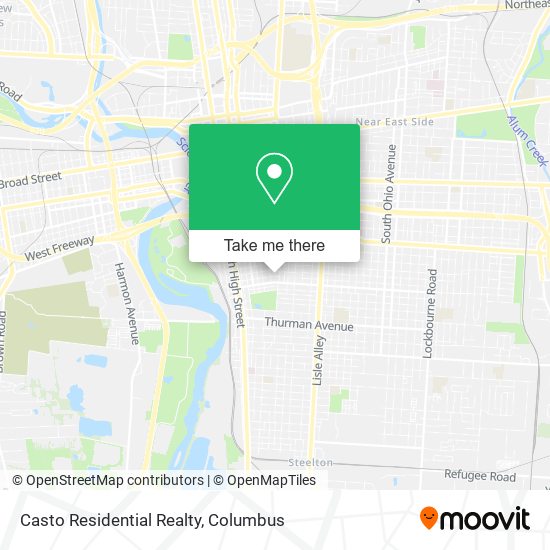 Mapa de Casto Residential Realty