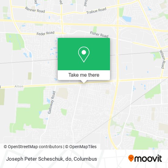 Joseph Peter Scheschuk, do map