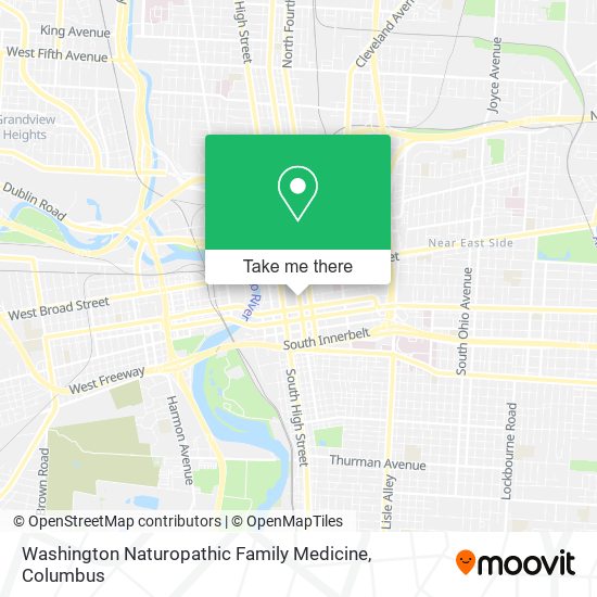 Mapa de Washington Naturopathic Family Medicine