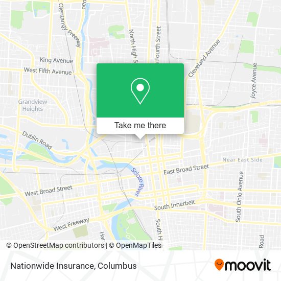 Nationwide Insurance map