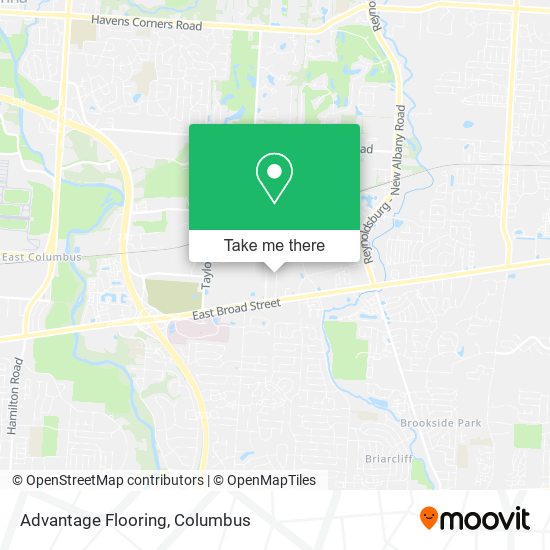 Mapa de Advantage Flooring