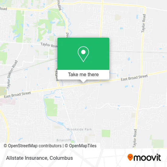 Allstate Insurance map