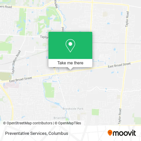 Mapa de Preventative Services