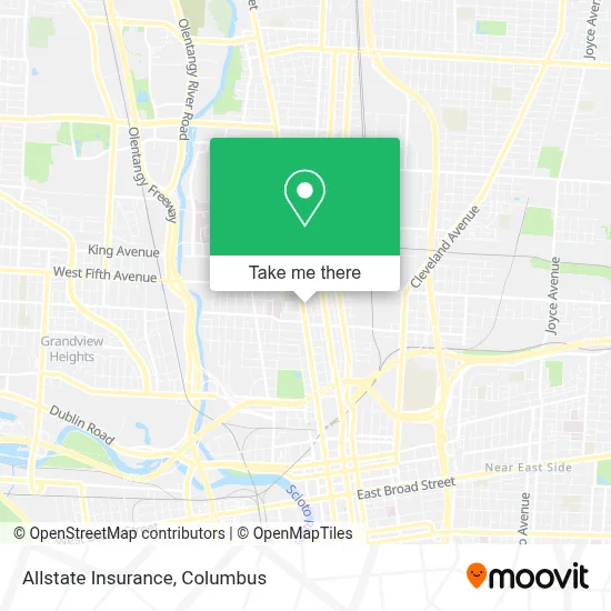 Allstate Insurance map