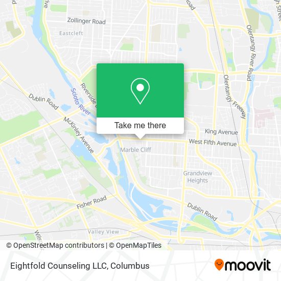 Mapa de Eightfold Counseling LLC