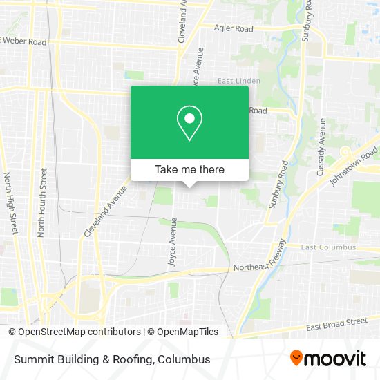 Summit Building & Roofing map