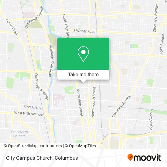 City Campus Church map