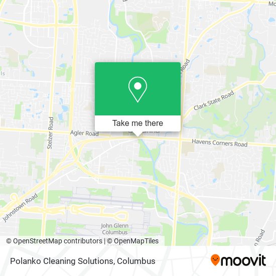 Polanko Cleaning Solutions map