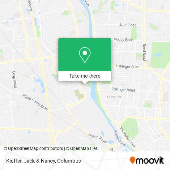 Kieffer, Jack & Nancy map