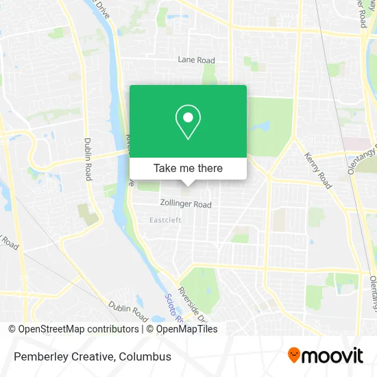 Pemberley Creative map