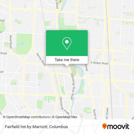 Mapa de Fairfield Inn by Marriott