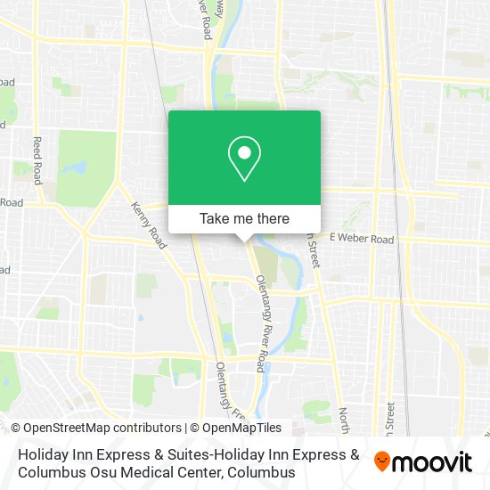 Holiday Inn Express & Suites-Holiday Inn Express & Columbus Osu Medical Center map