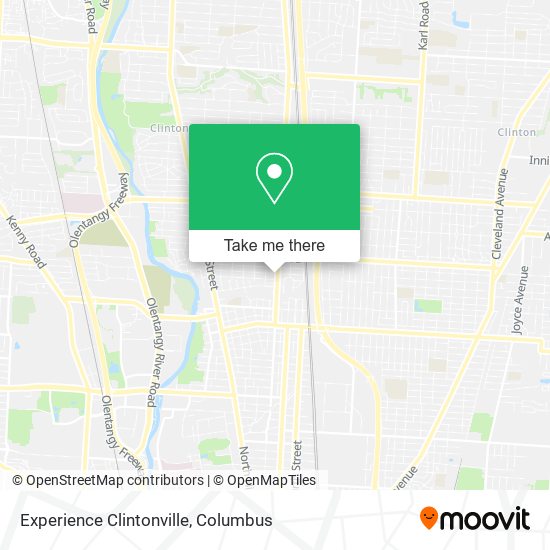 Mapa de Experience Clintonville