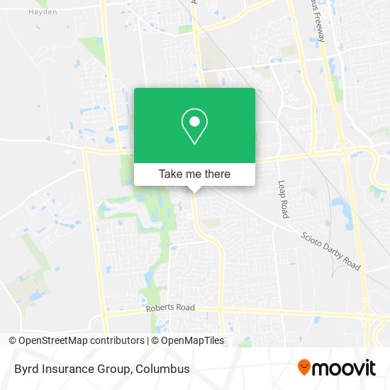 Byrd Insurance Group map