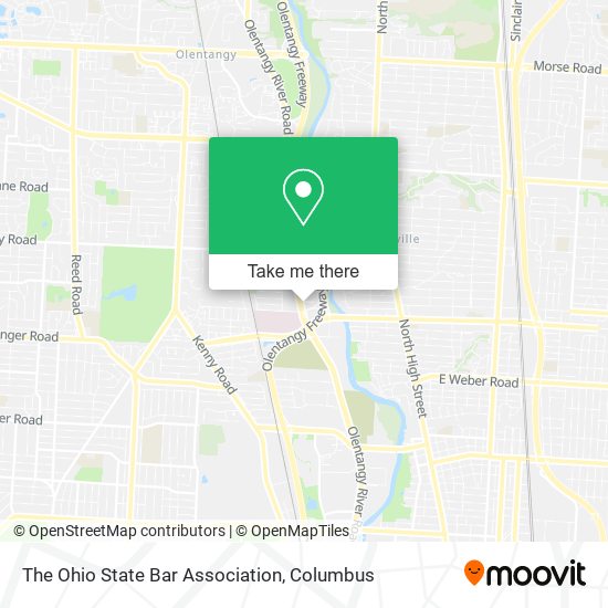 The Ohio State Bar Association map