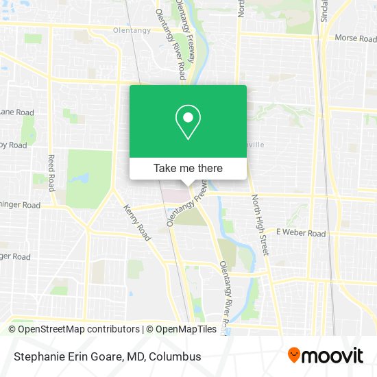 Stephanie Erin Goare, MD map