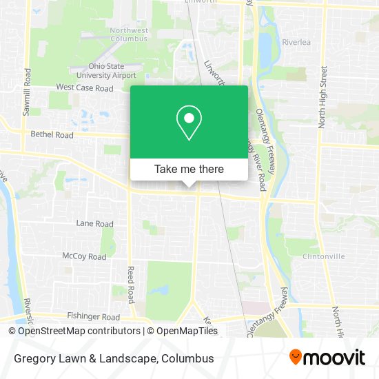 Gregory Lawn & Landscape map
