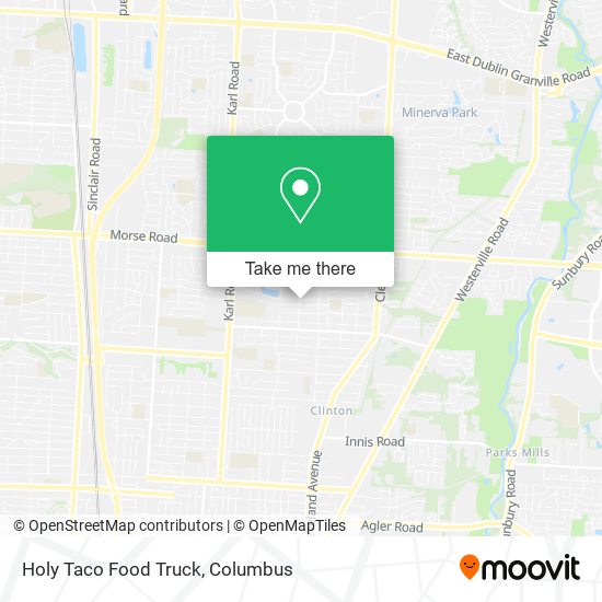 Holy Taco Food Truck map