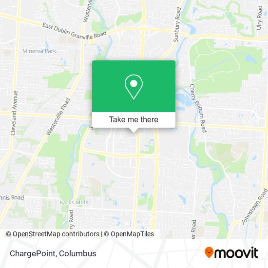 ChargePoint map