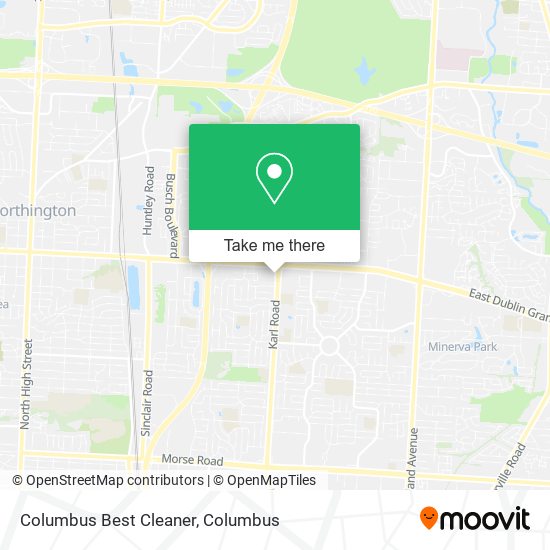 Mapa de Columbus Best Cleaner