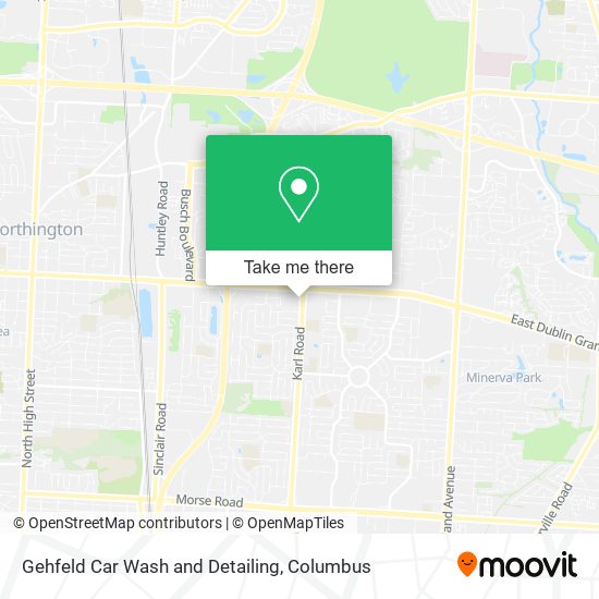 Mapa de Gehfeld Car Wash and Detailing