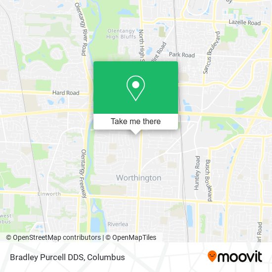 Bradley Purcell DDS map