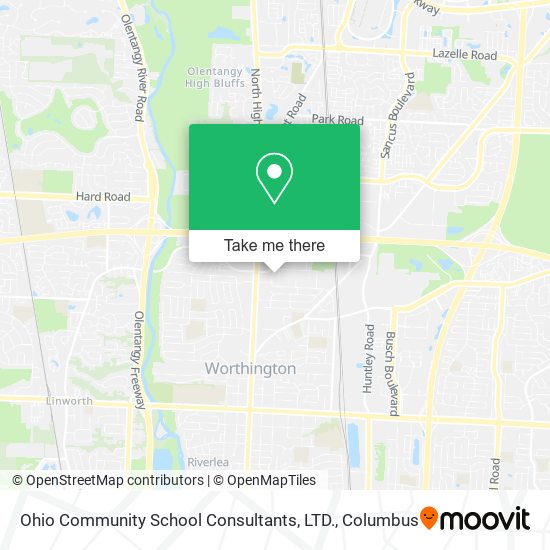 Mapa de Ohio Community School Consultants, LTD.