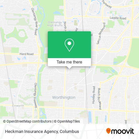 Heckman Insurance Agency map