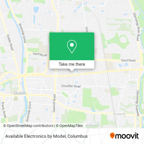 Available Electronics by Model map