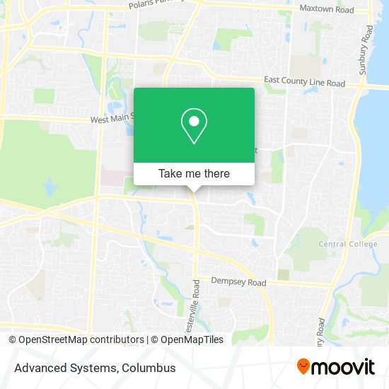 Advanced Systems map