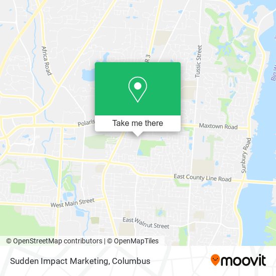 Mapa de Sudden Impact Marketing