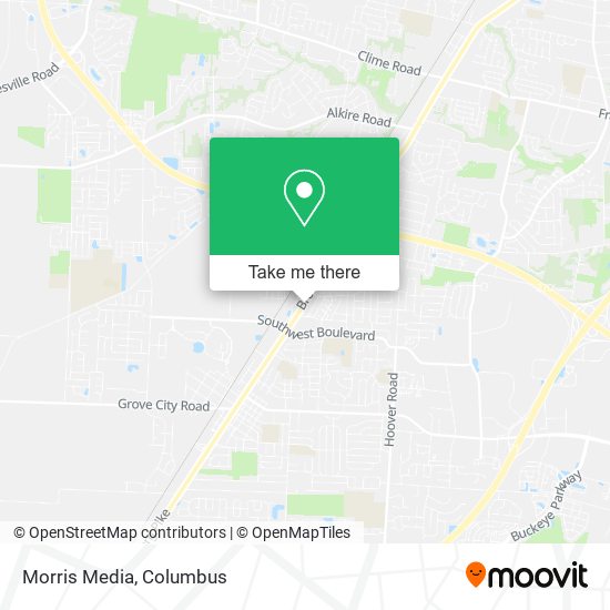 Morris Media map