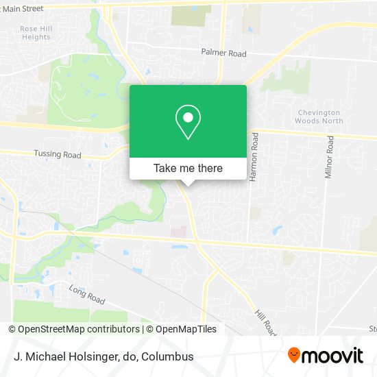 J. Michael Holsinger, do map