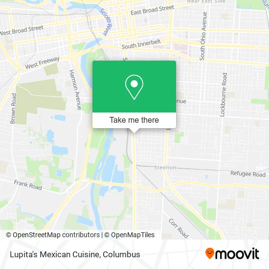 Mapa de Lupita's Mexican Cuisine