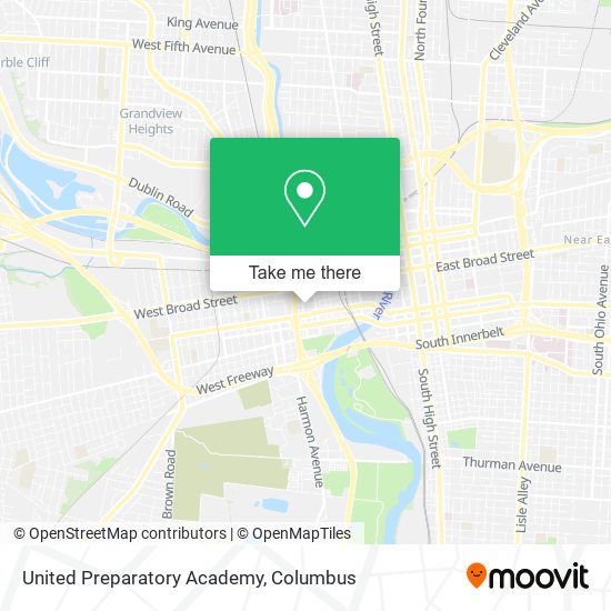 United Preparatory Academy map