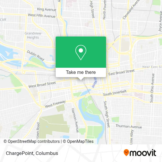 ChargePoint map